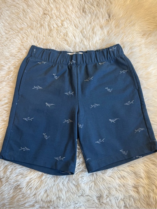 Nordstrom Other - Nordstrom Rack Boy’s Navy Blue Shark Print Pull-On Shorts Medium
